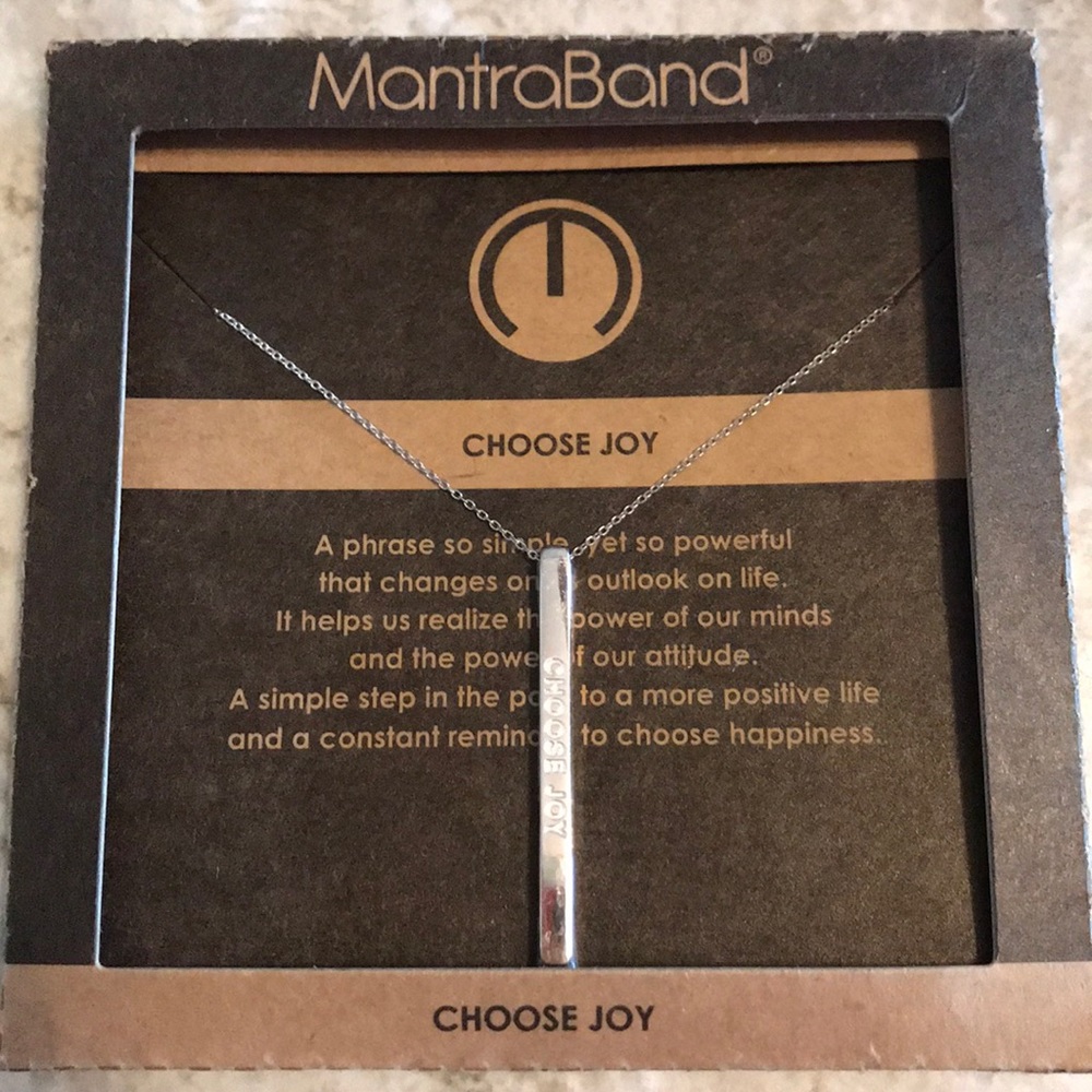 MantraBand .925 silver necklace